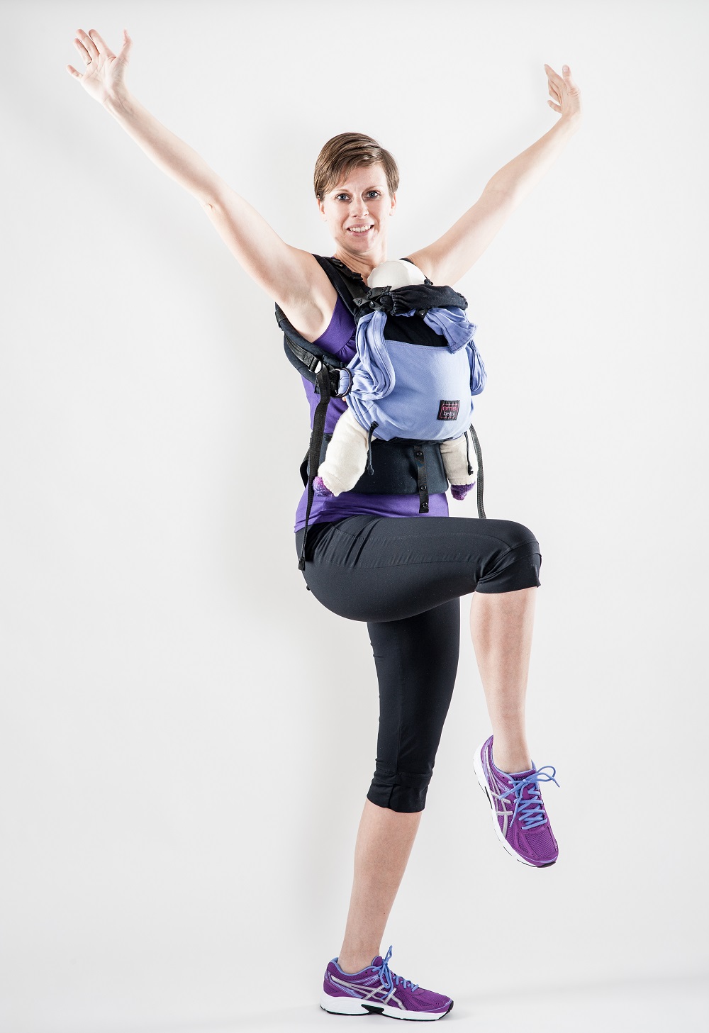 MamaFit FitDankBaby Kangatraining Sport mit Baby Tragehilfe