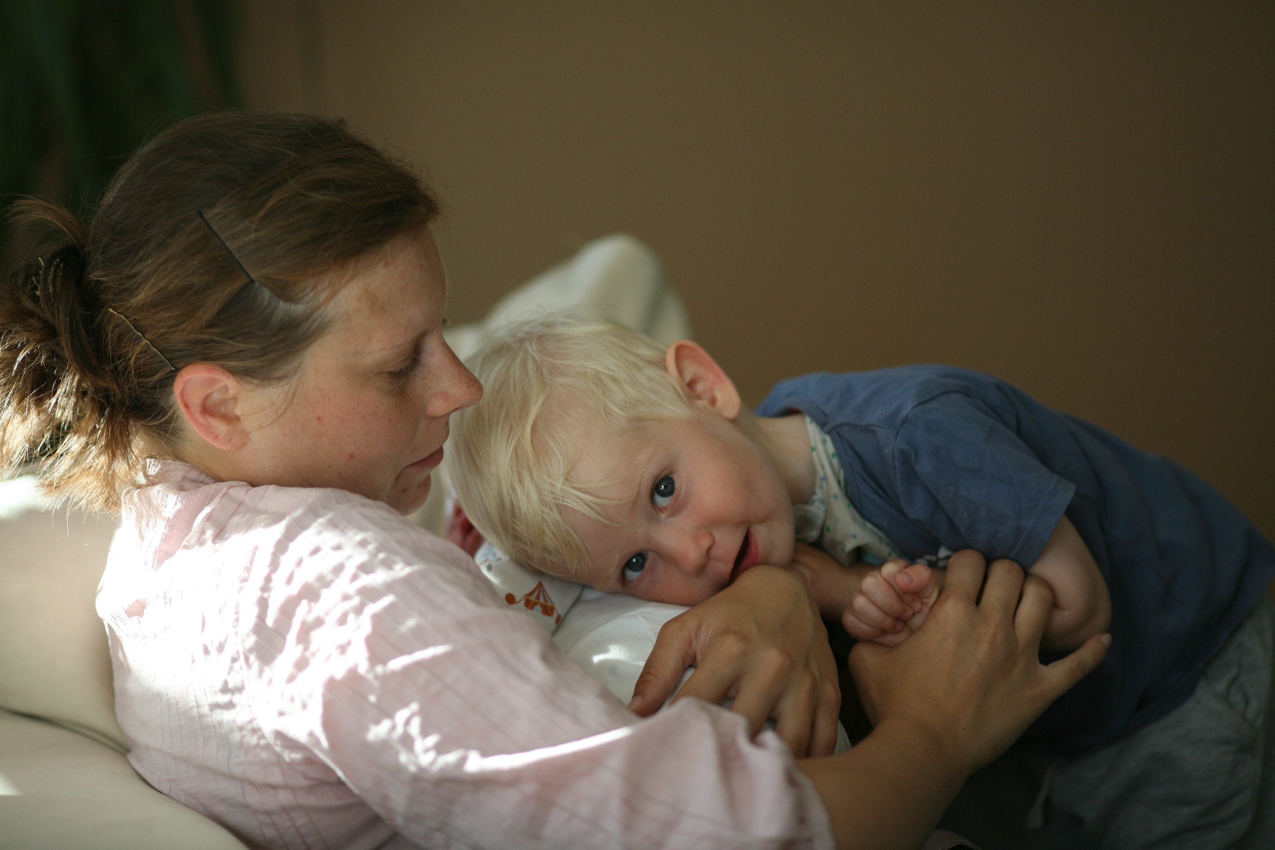 Wohlbefinden Mutter Geburt Baby