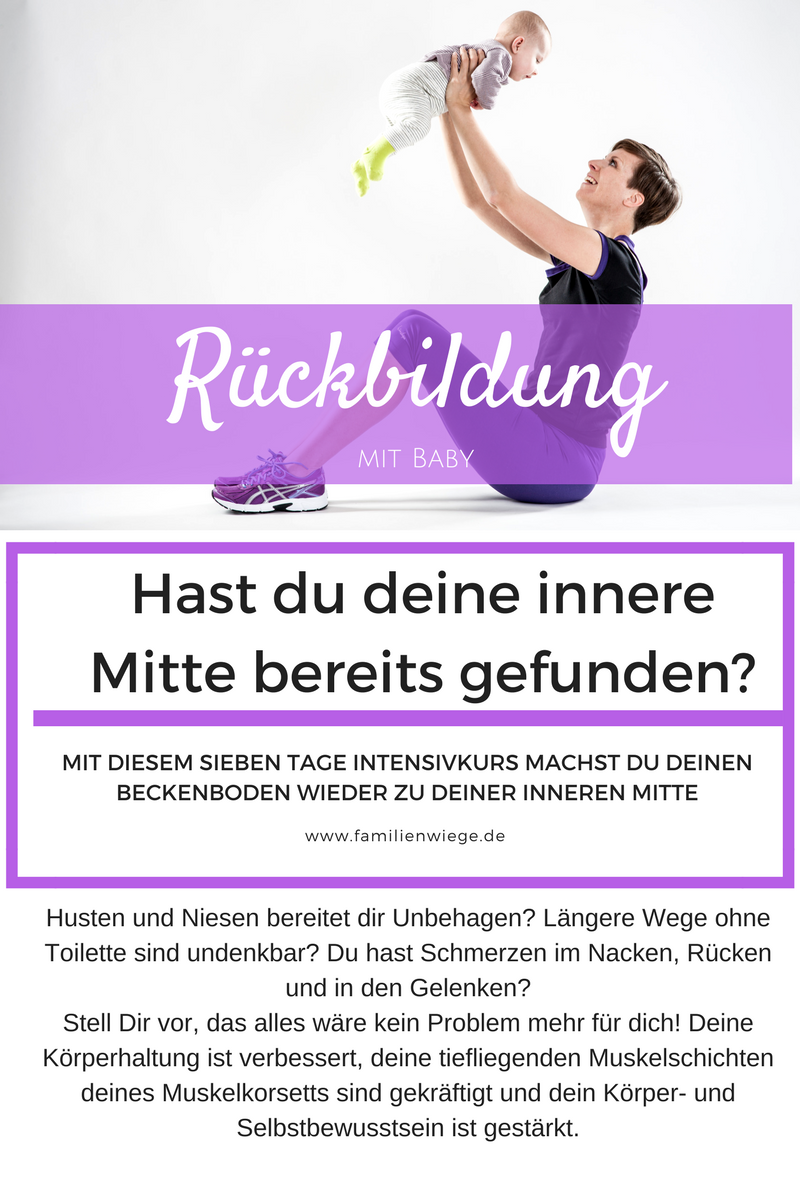 Intensiv Rückbildung Beckenboden Kräftigung